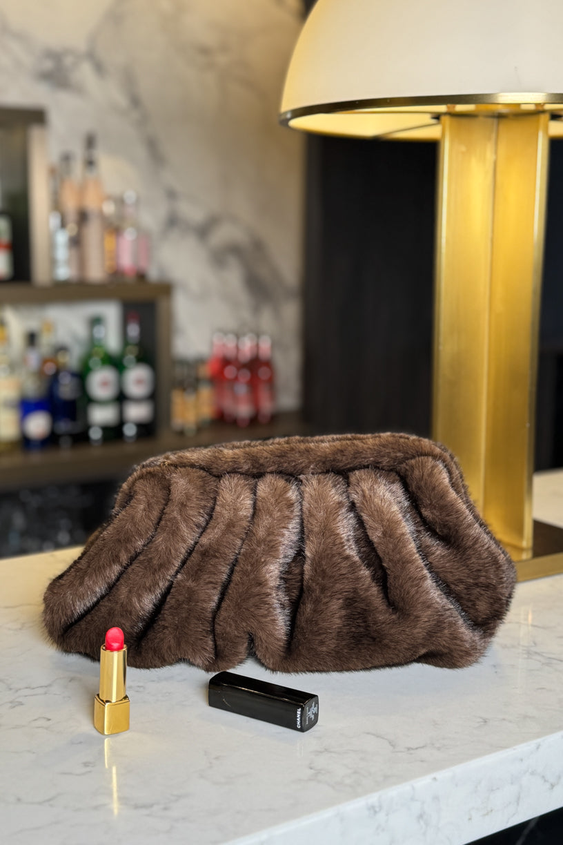 Carrie Fuskepels Veske Brun