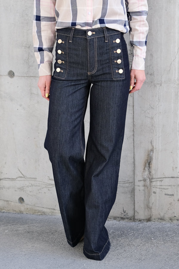 Giudith Pants Dark Denim Rinse