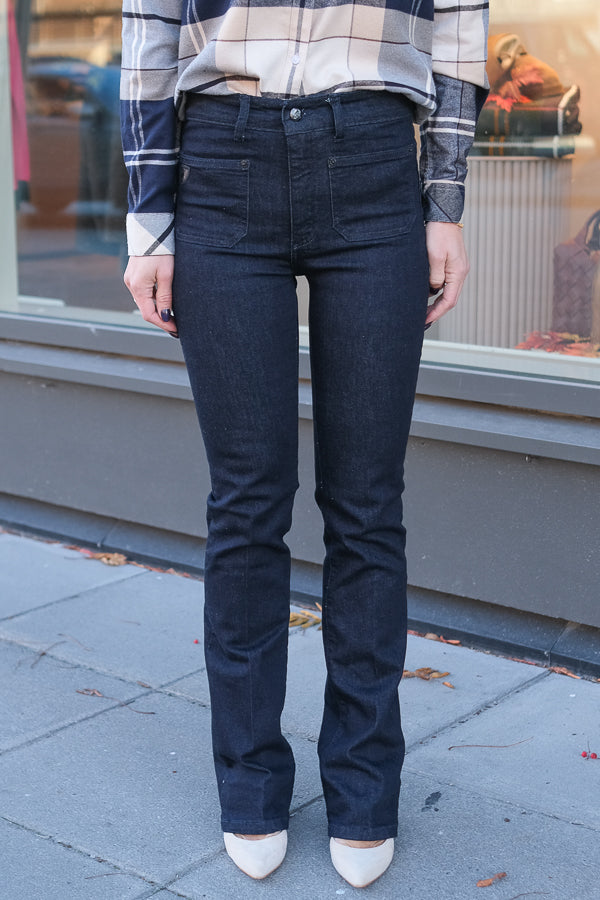 Gaucho Jeans Fine Power Dark