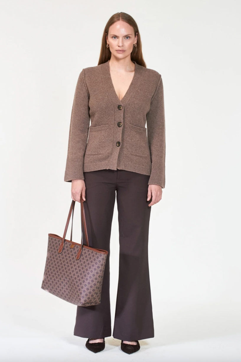 Ultimate Monogram Tote Brown