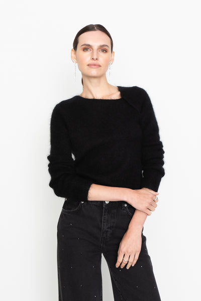 Aurora Knit Sweater Black