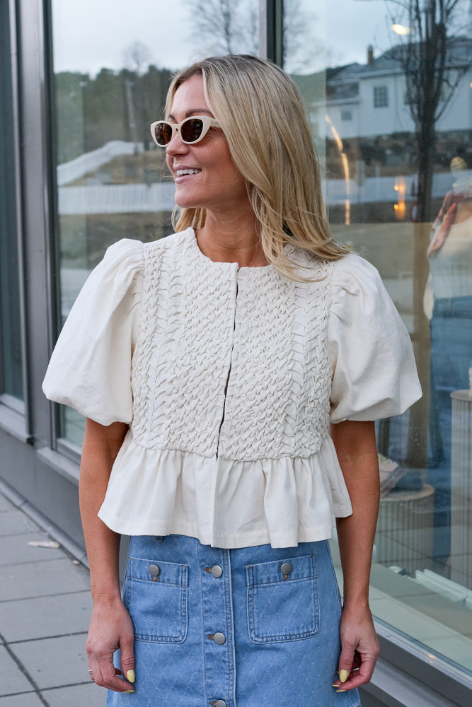Corinne Top Vanilla