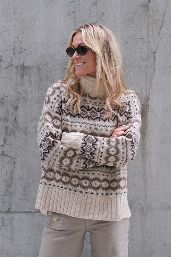 Helen Knitted Jumper Birch Multi
