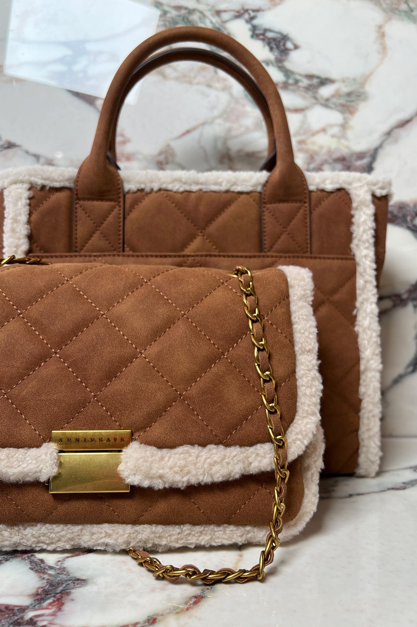 Charlie Shearling Chestnut