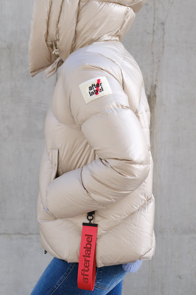 Helsinki Down Jacket Beige