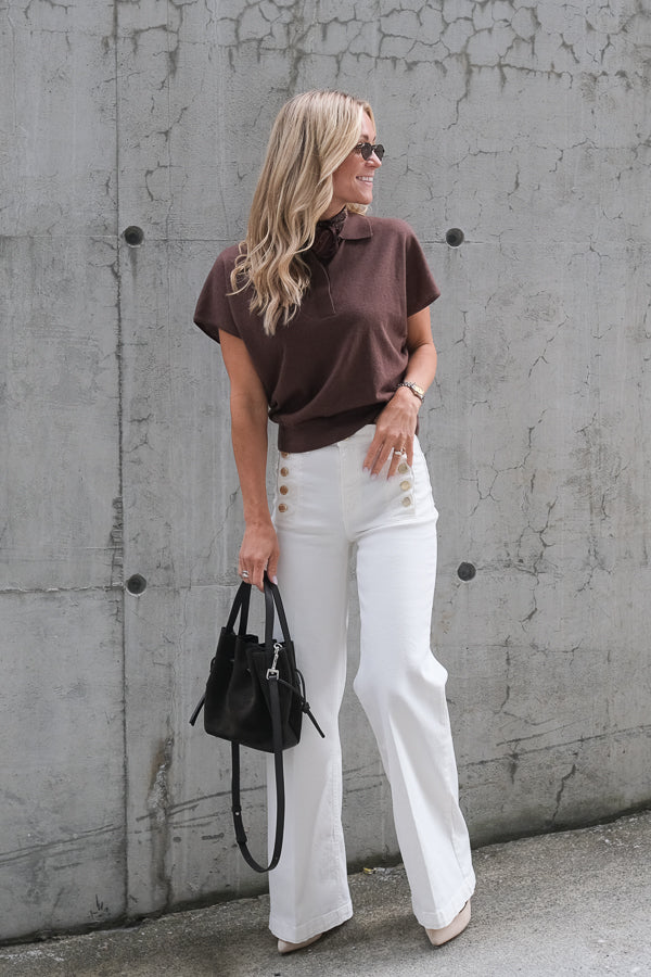 Claro Knit SS Polo Carafe