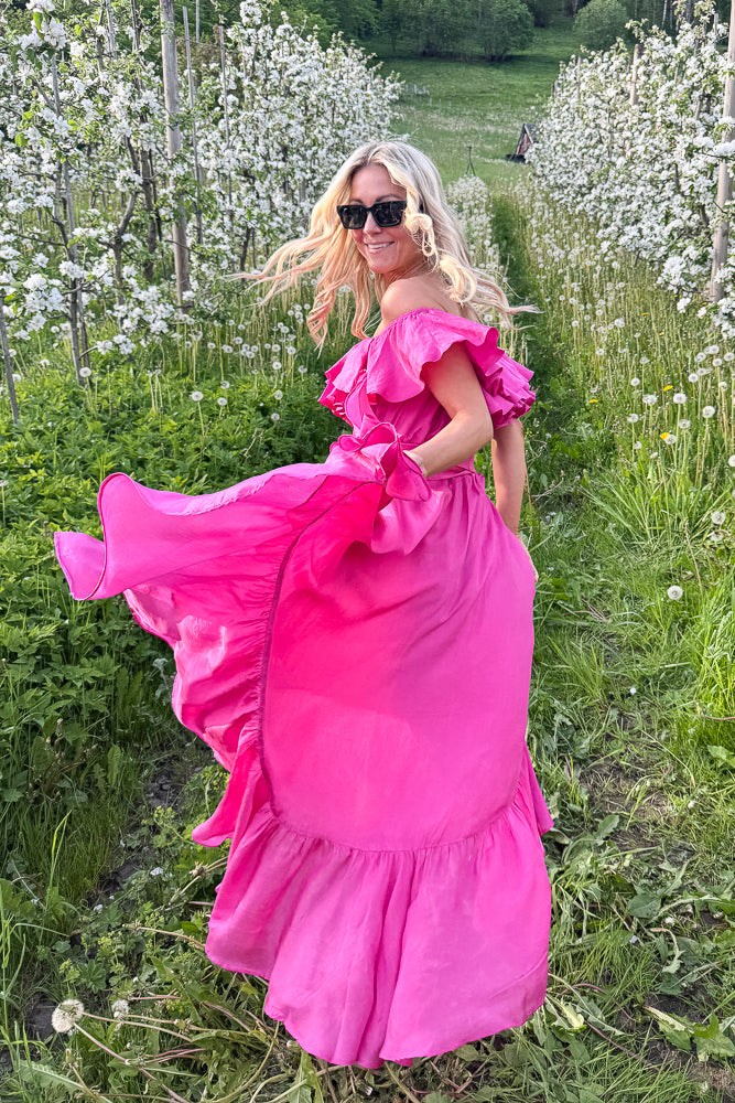 Wow Senorita Dress Hot Pink