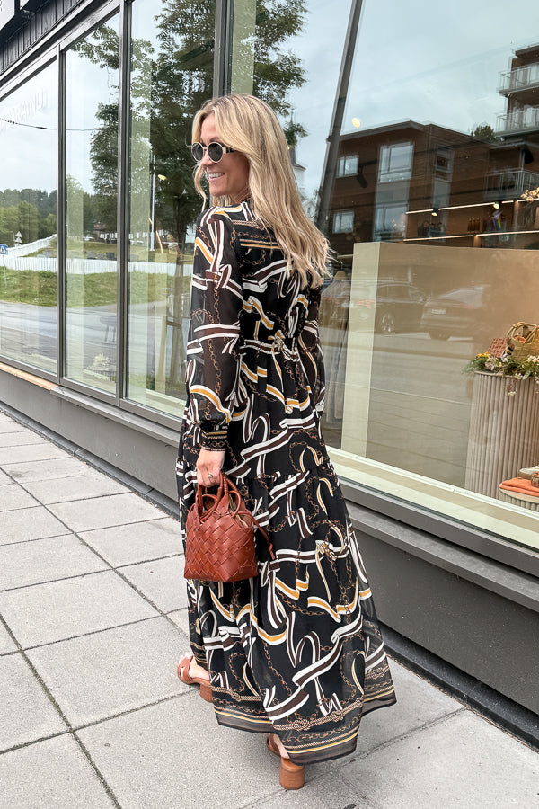 Cileo Maxi Dress Black