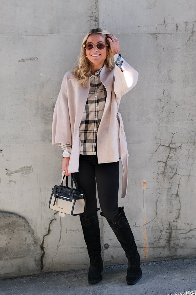 Akiko Wool Jacket Latte