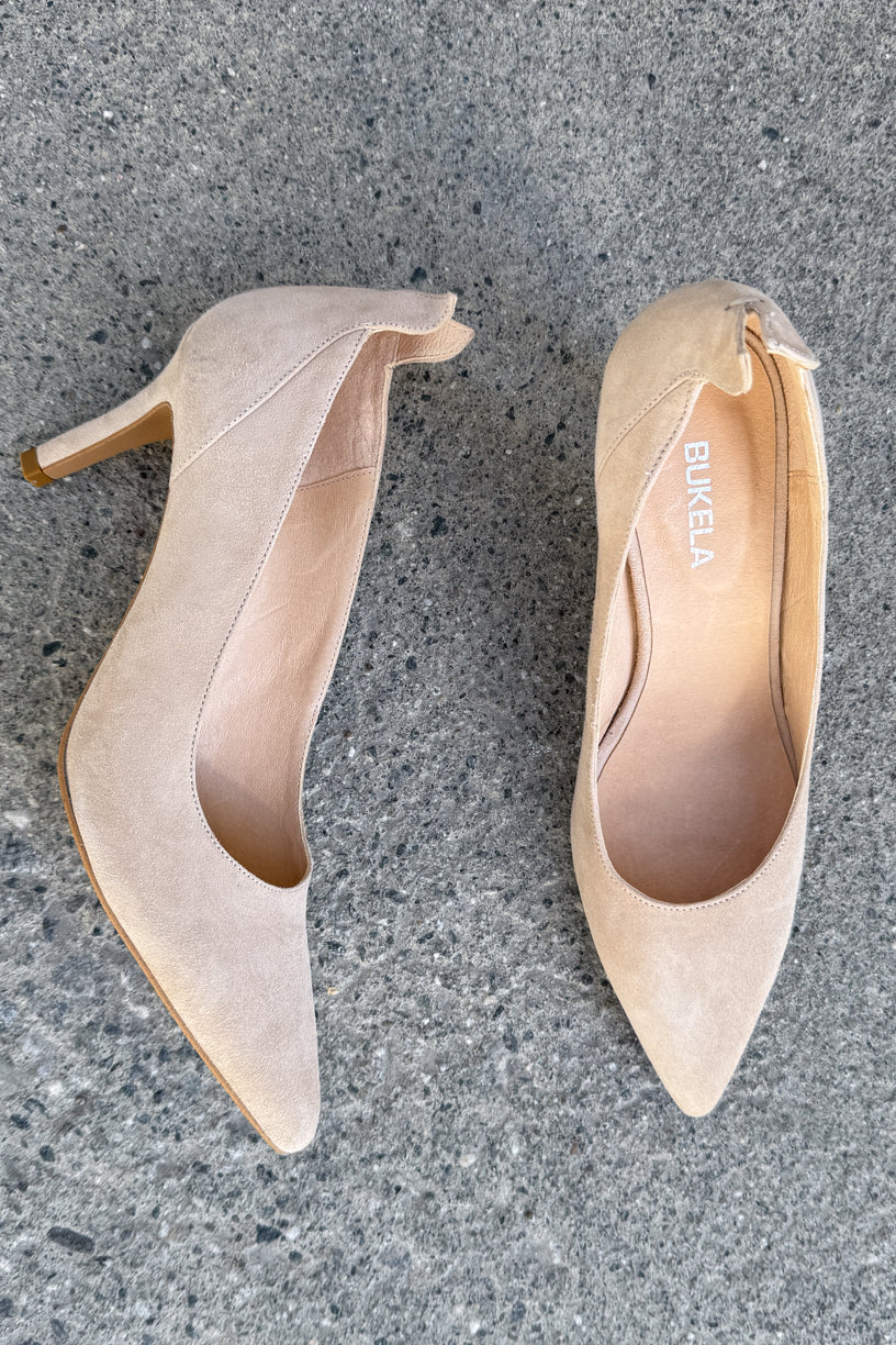 Pump Suede Sand