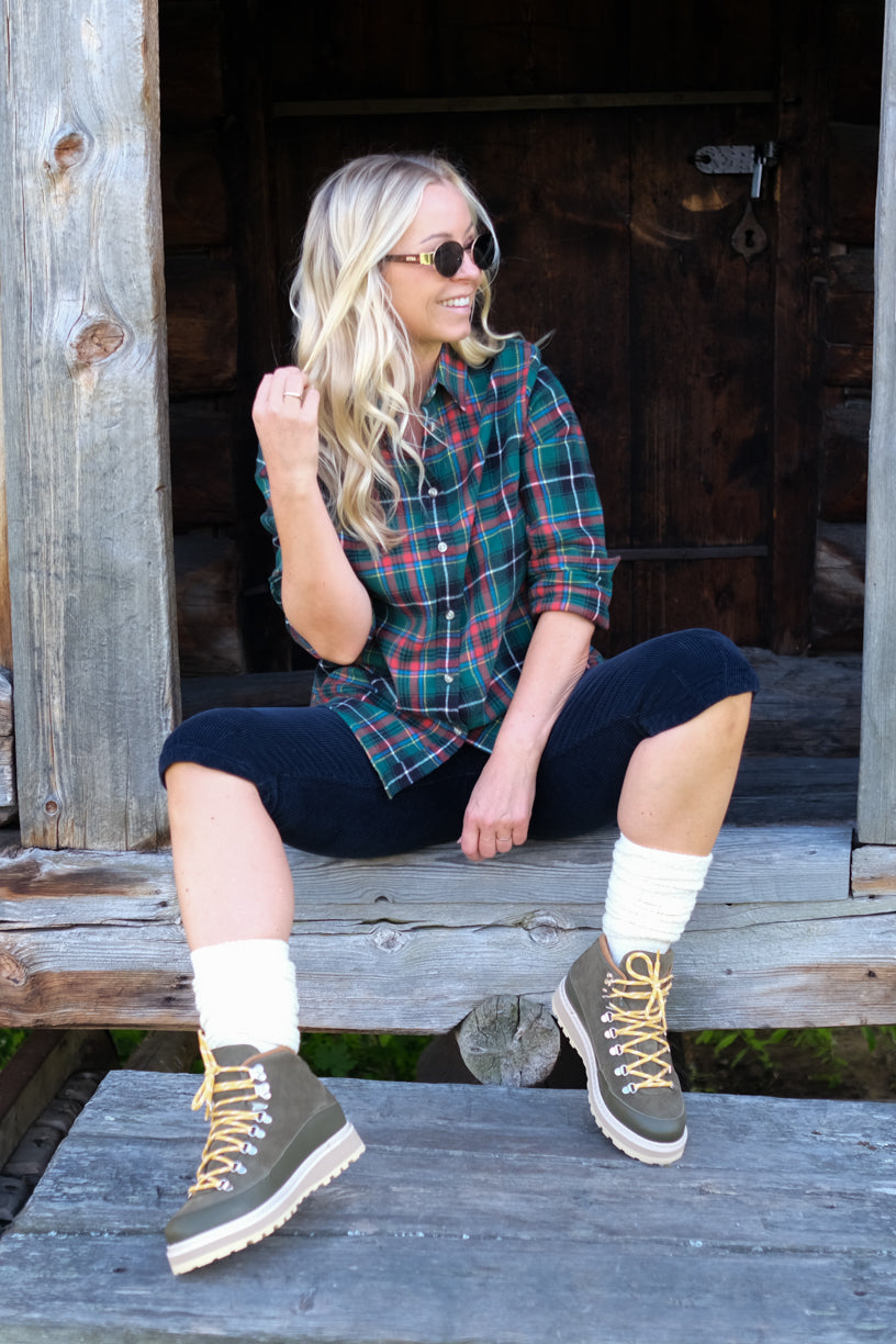 Arc Shirt Classic Tartan Green Red Combo
