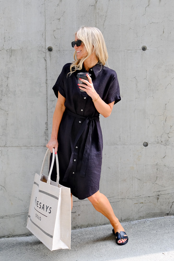 Peppa Dress Black