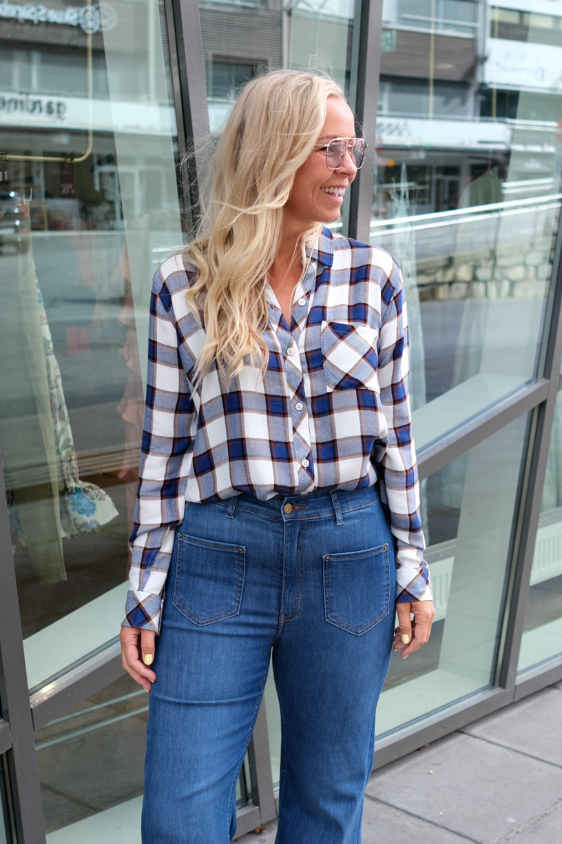 Hunter Shirt Golden Cobalt