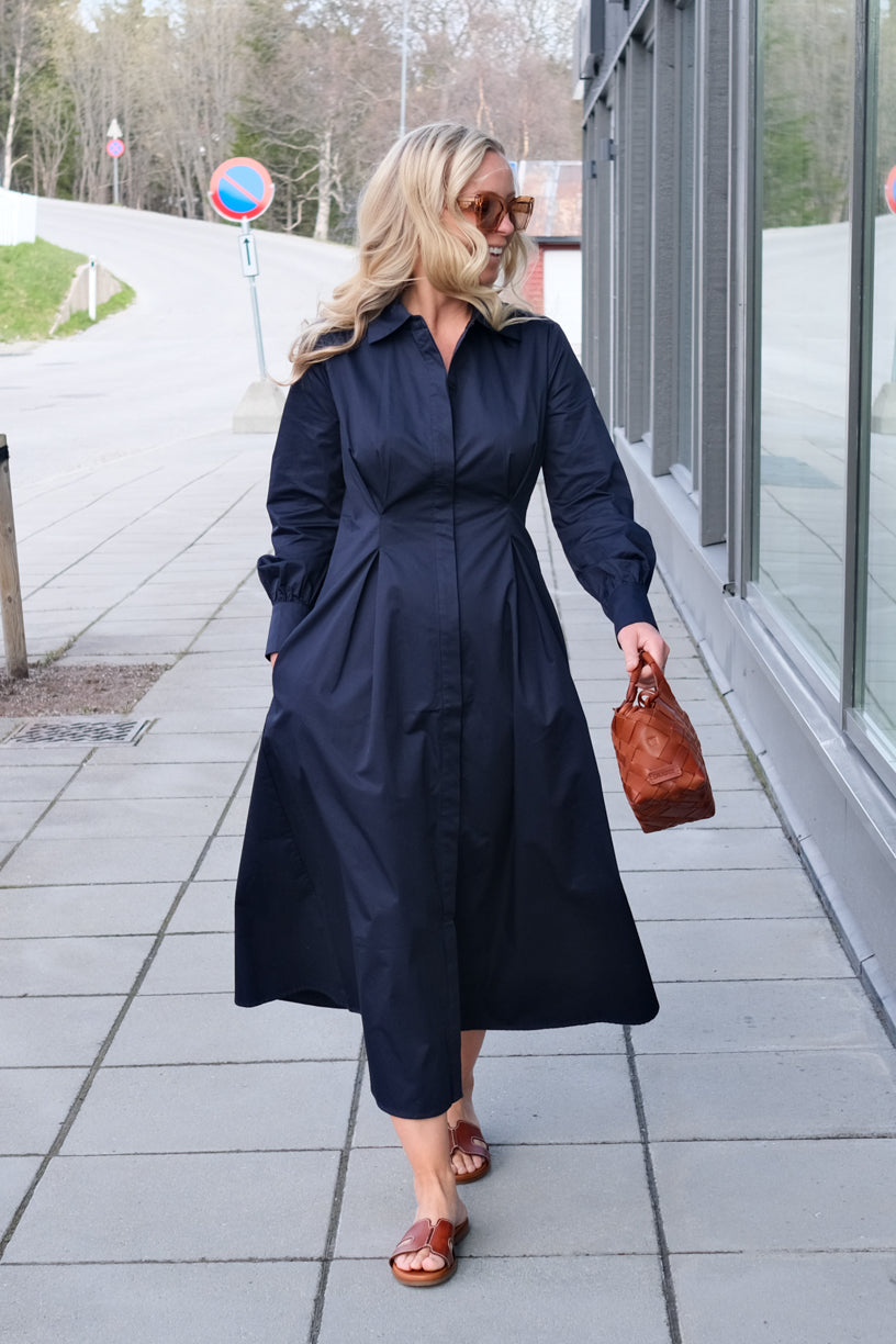 Leandra Dress Navy