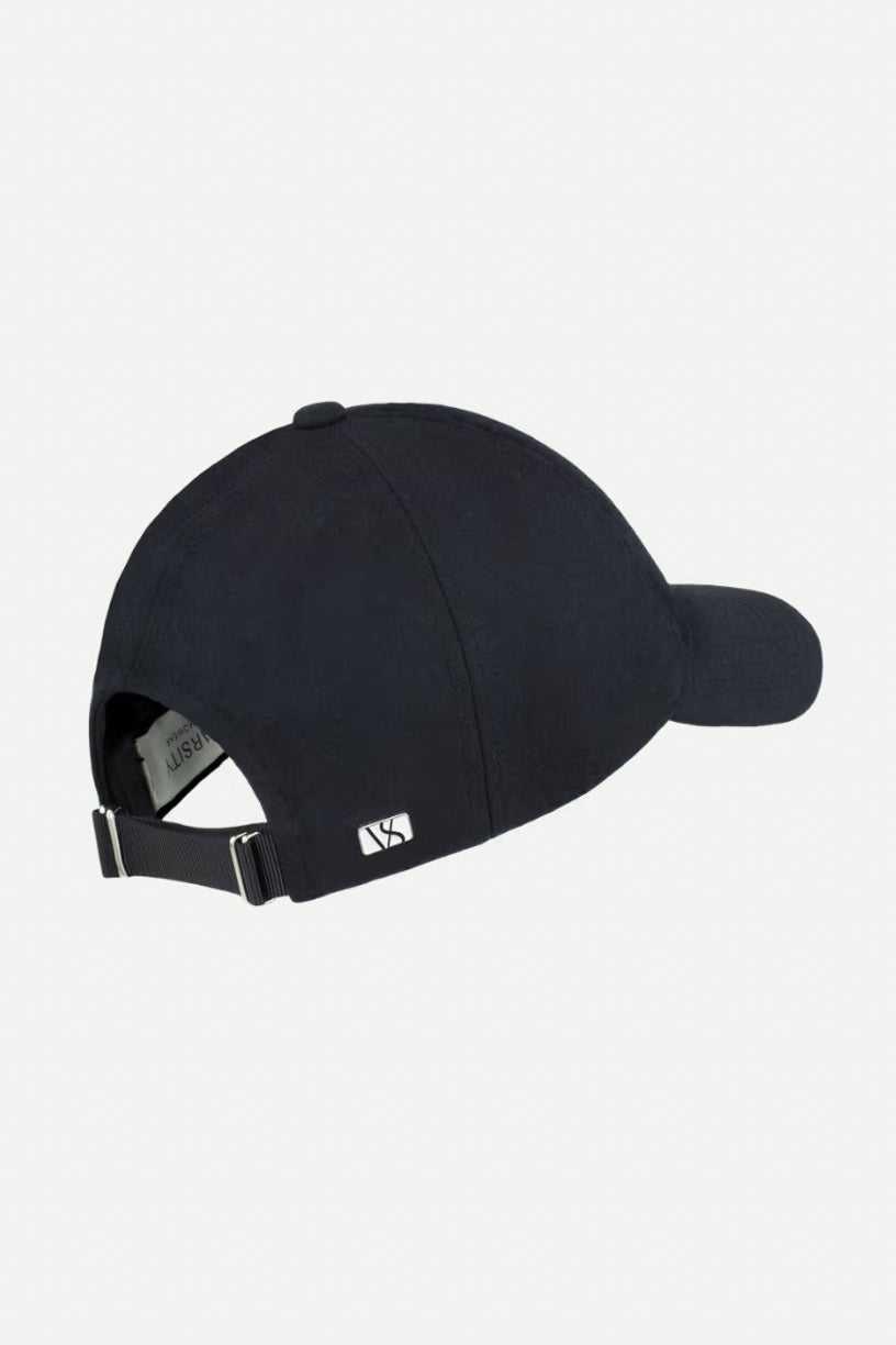 Jet Black Wool Caps