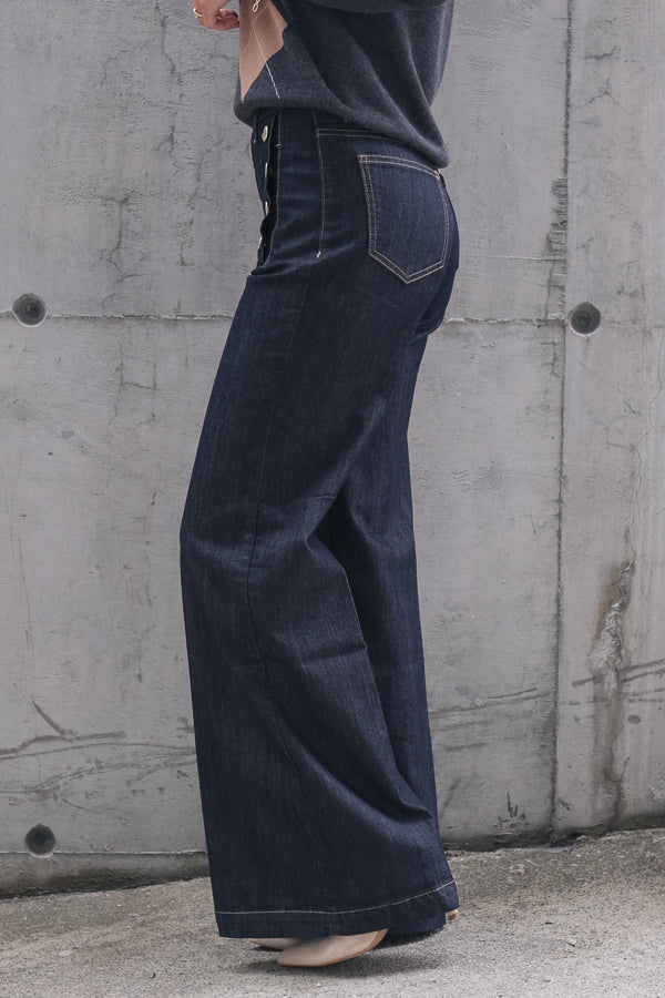 Giudith Pants Dark Denim Rinse