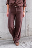 Culotte Linen Pants Chocolate Martini