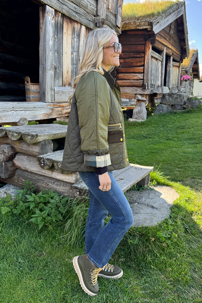 Martha Quilted Jacket Olive