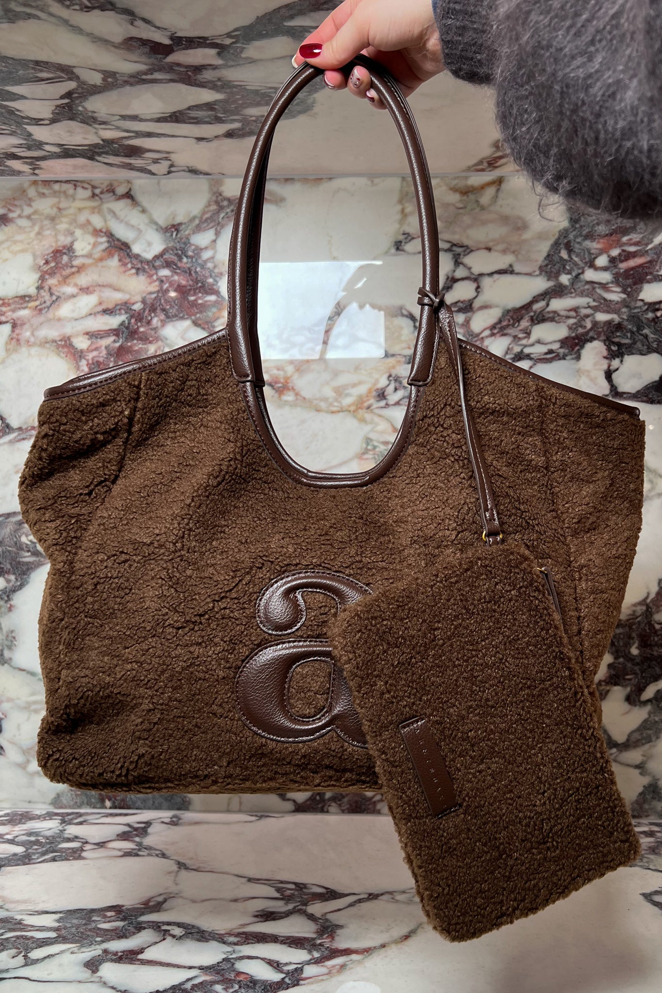 Lucky Teddy bag Brown