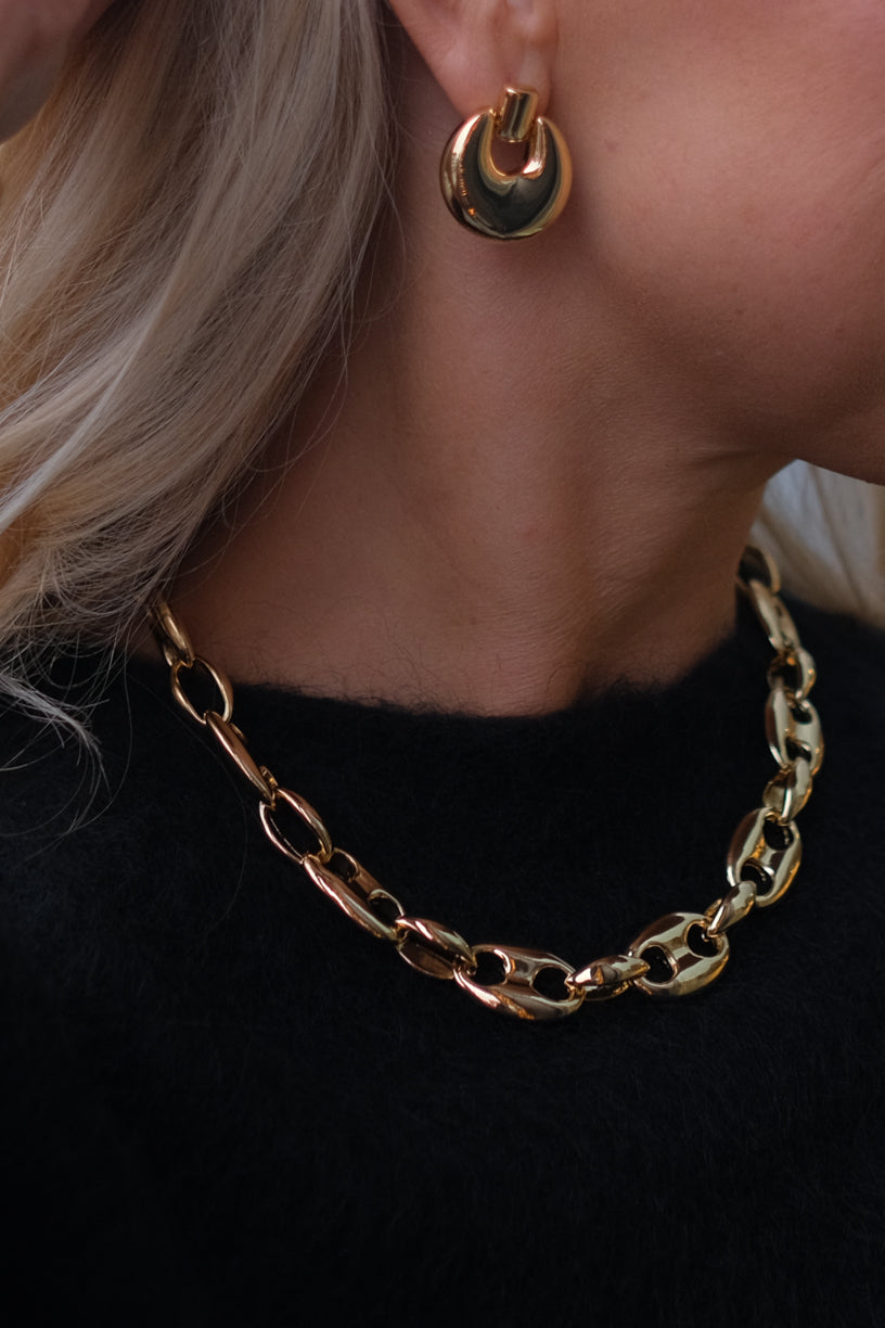 Simona Necklace Gold Plated