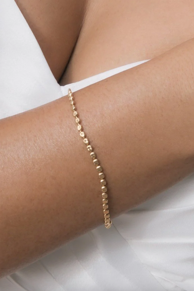 Diamond Chain Bracelet Gold