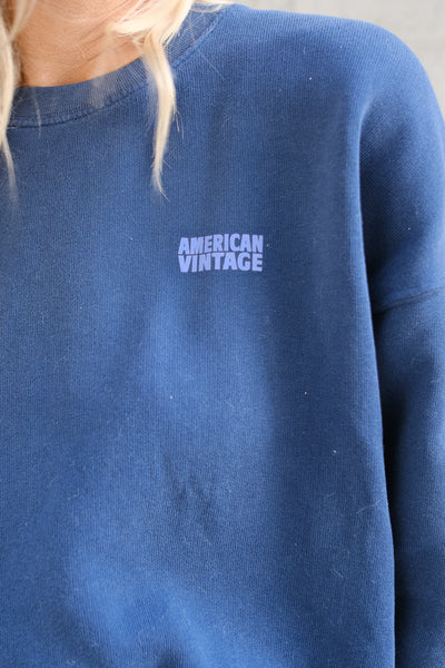 Izubird Sweatshirt Marine Vintage