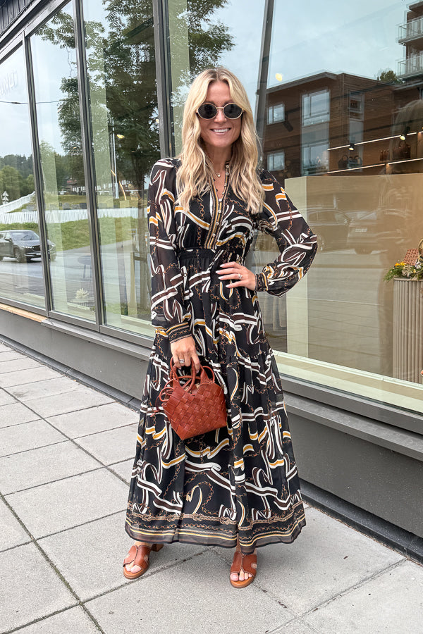 Cileo Maxi Dress Black