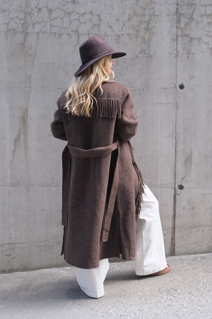 Heidi Coat Dark Brown