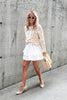 Tennis Skirt Shorts White