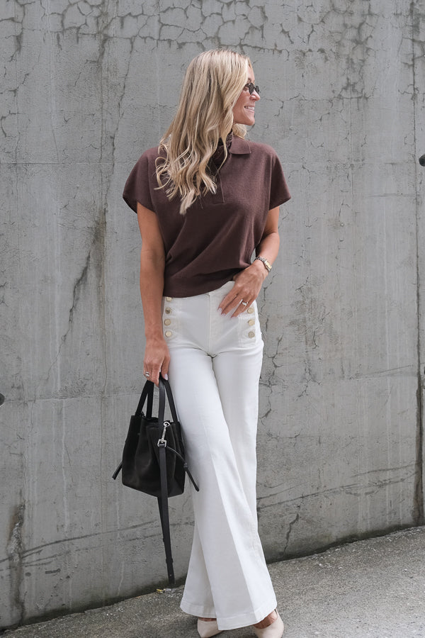 Claro Knit SS Polo Carafe