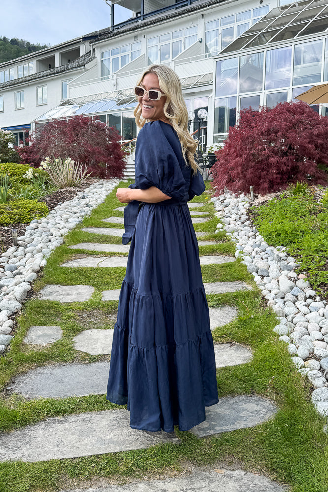 Deep Ocean Dress Dark Navy