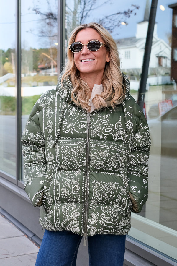 Bandana Down Jacket Militare