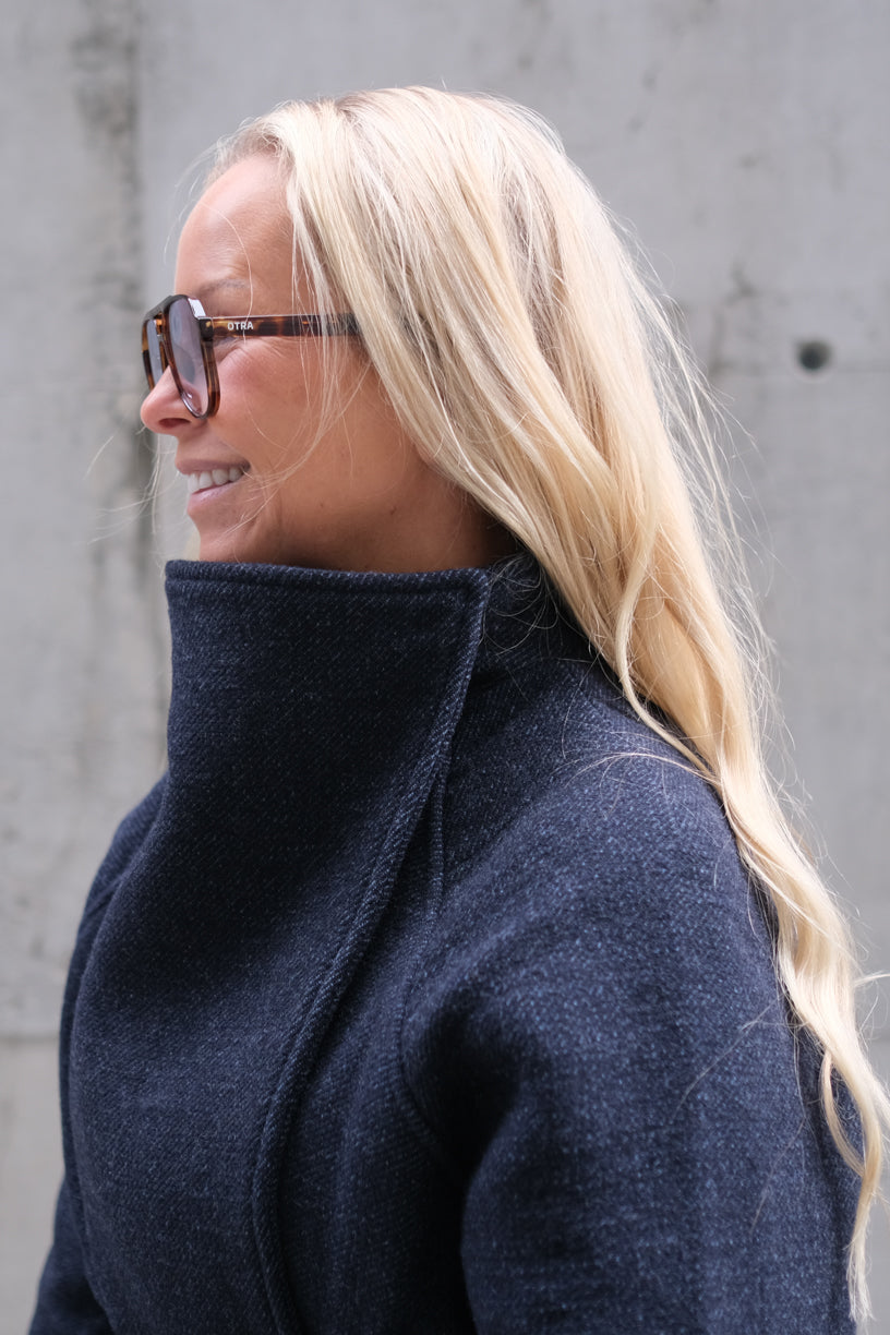 Elvis Coat Bleu Nuit