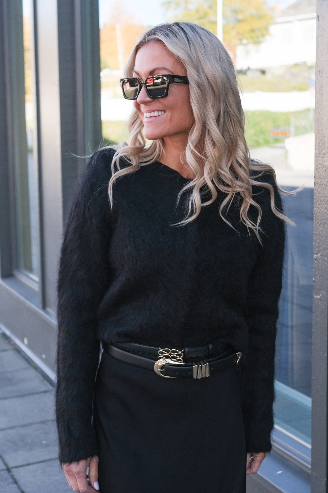 Hairy Knit Jacket