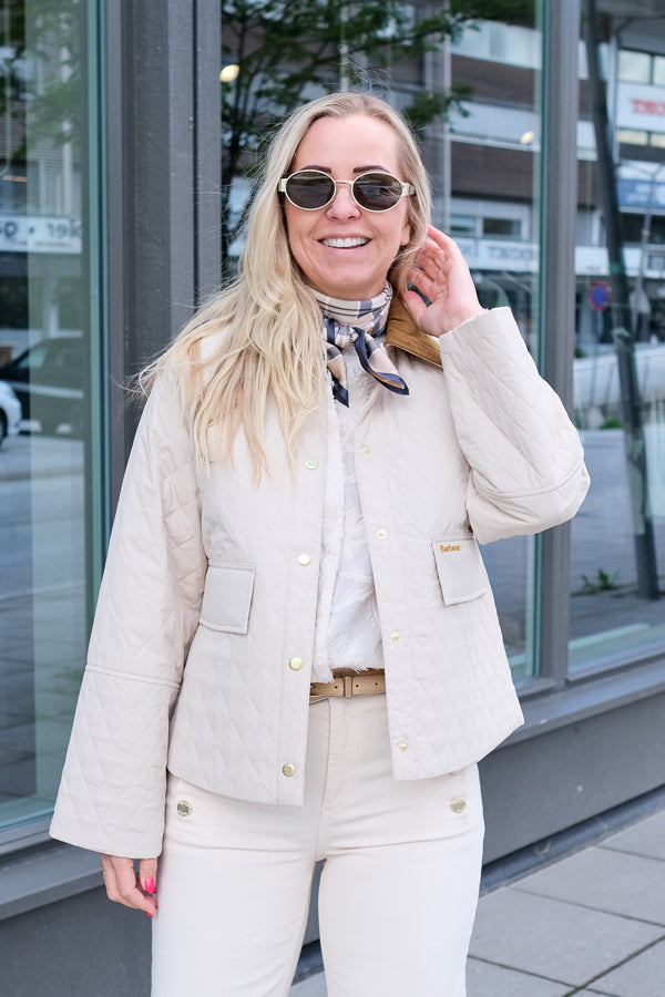 Kirby Quilt Jacket Cream