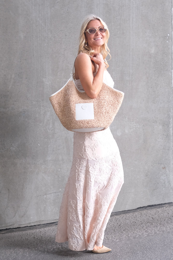 Ciara Bandeau Dress Shifting Sand