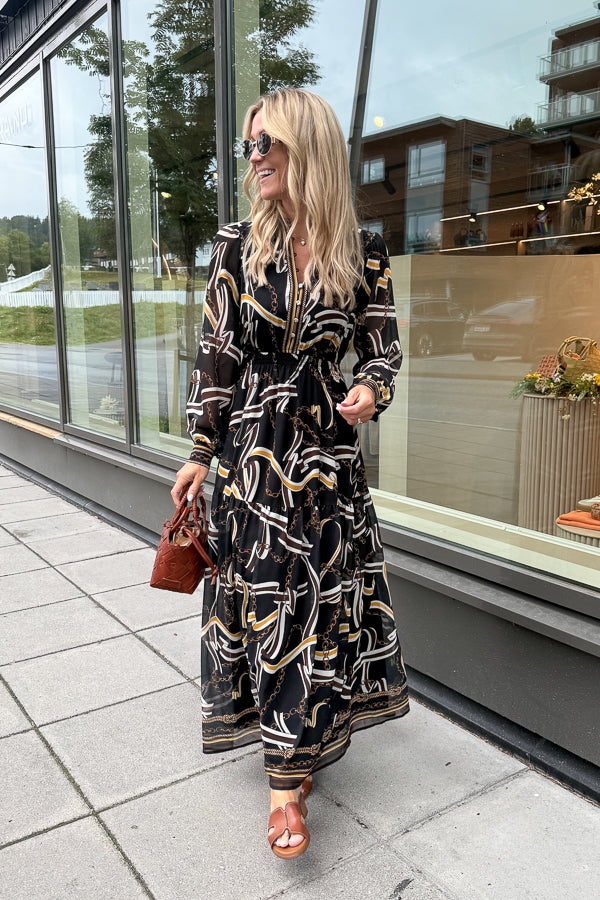 Cileo Maxi Dress Black