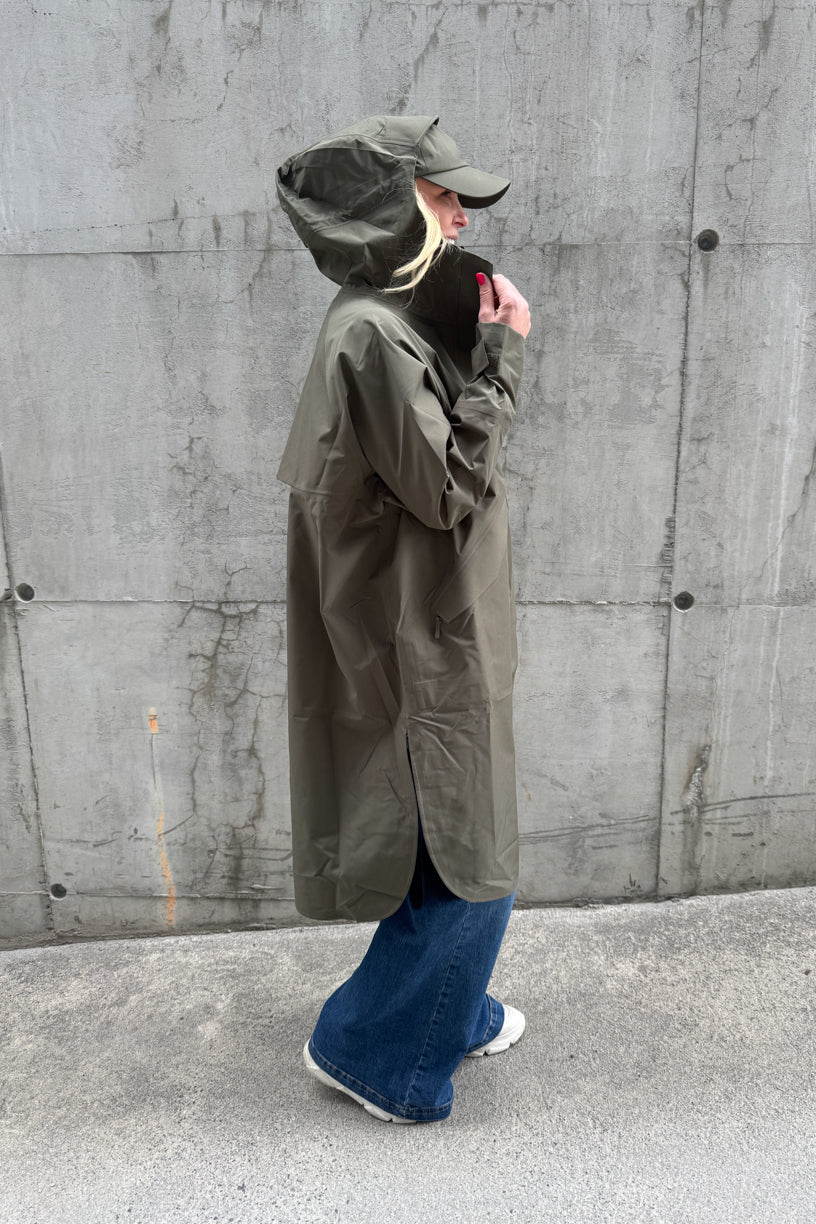 Vangen Coat Grape Leaf