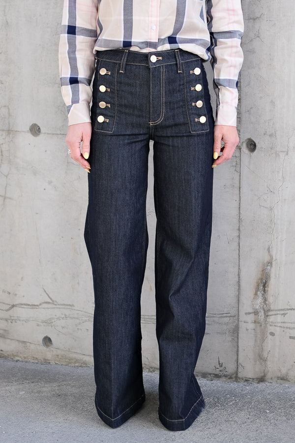 Giudith Pants Dark Denim Rinse