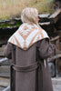 Cashmere Scarf Triangle Terra Off White & Camel