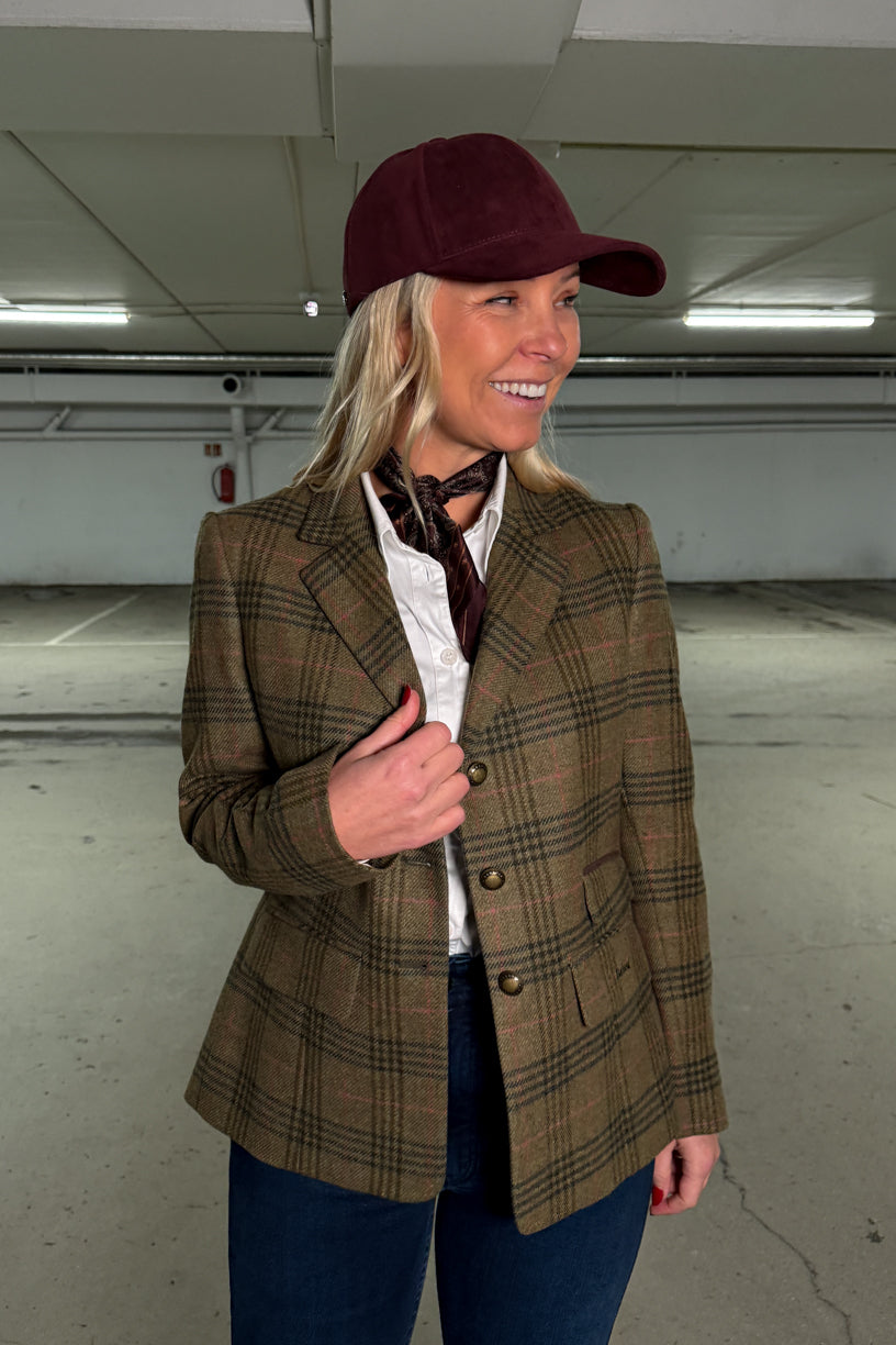 Carlby Tailored Jacket Dark Moss