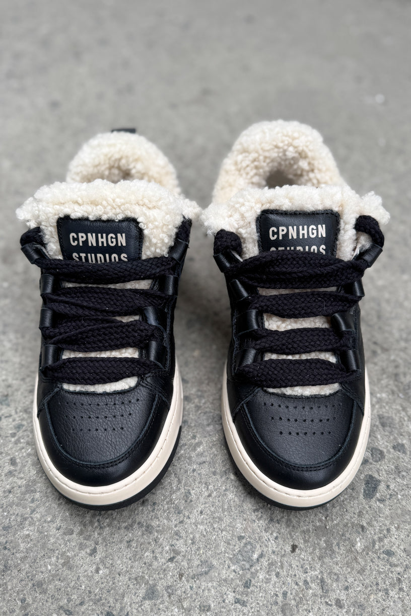 CPH213 Leather Teddy Black