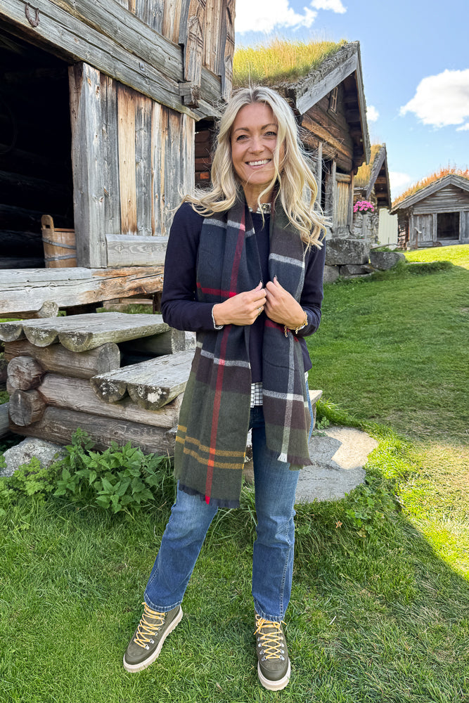 Rosefield Tartan Scarf Classic Tartan