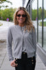 Judith Knit Cardigan Grey