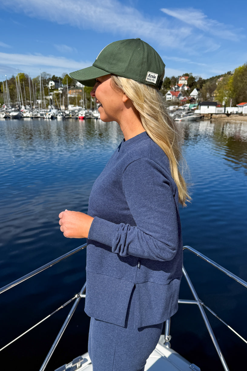 Sadie Sweater Denim Blue