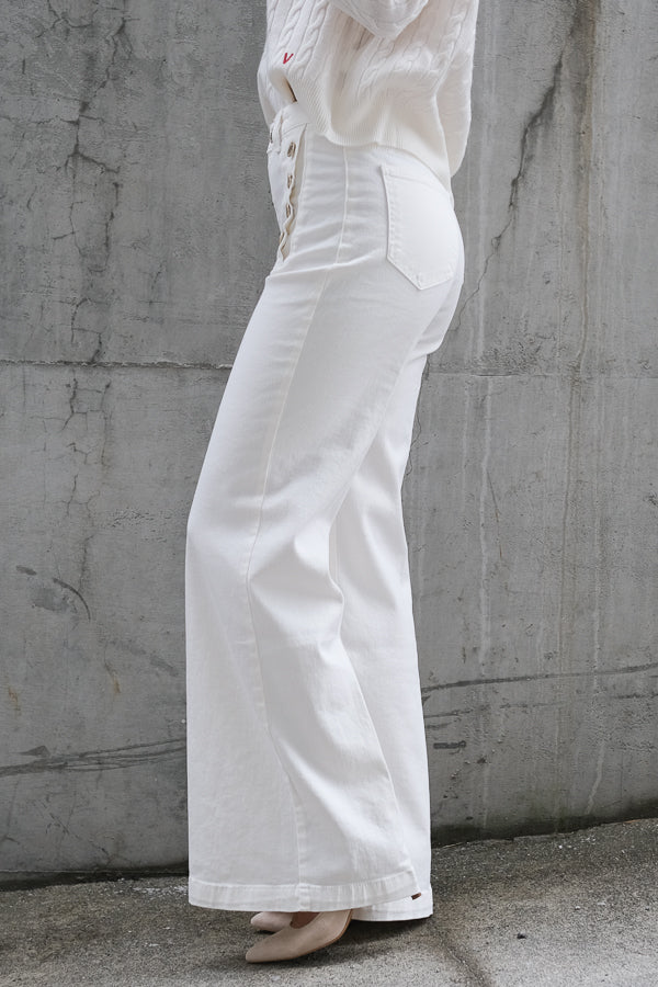 Giudith Pants Denim Ecru