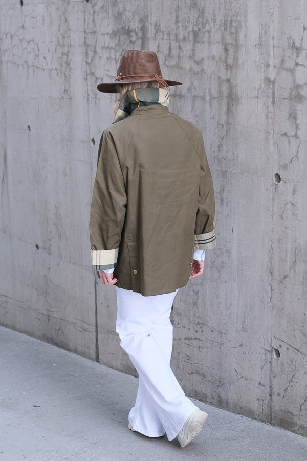 Laneshaw Casual Jacket Dusky Green