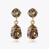 Mini Drop Earrings Gold Greige