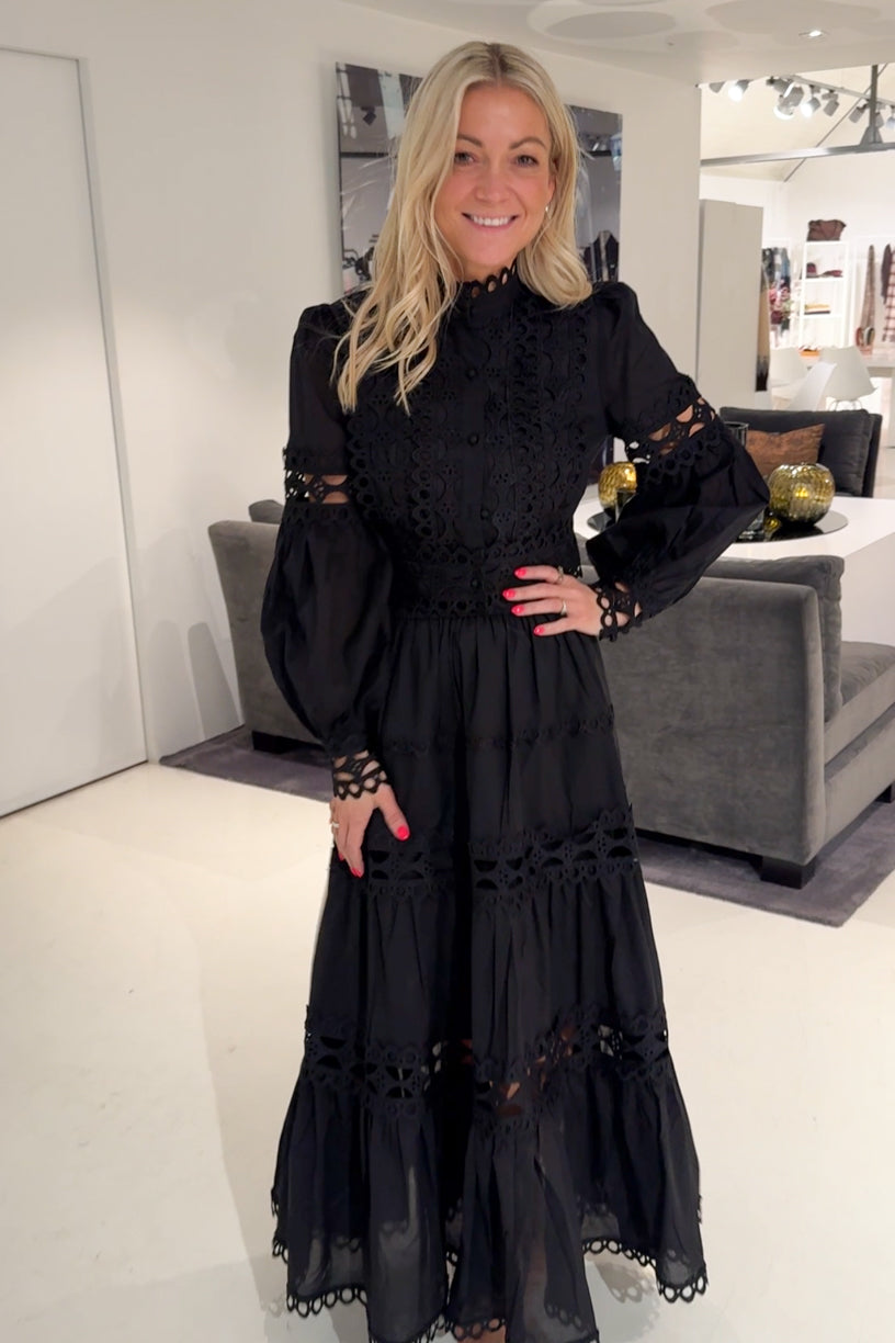 Blondeskjørt Maxi Black