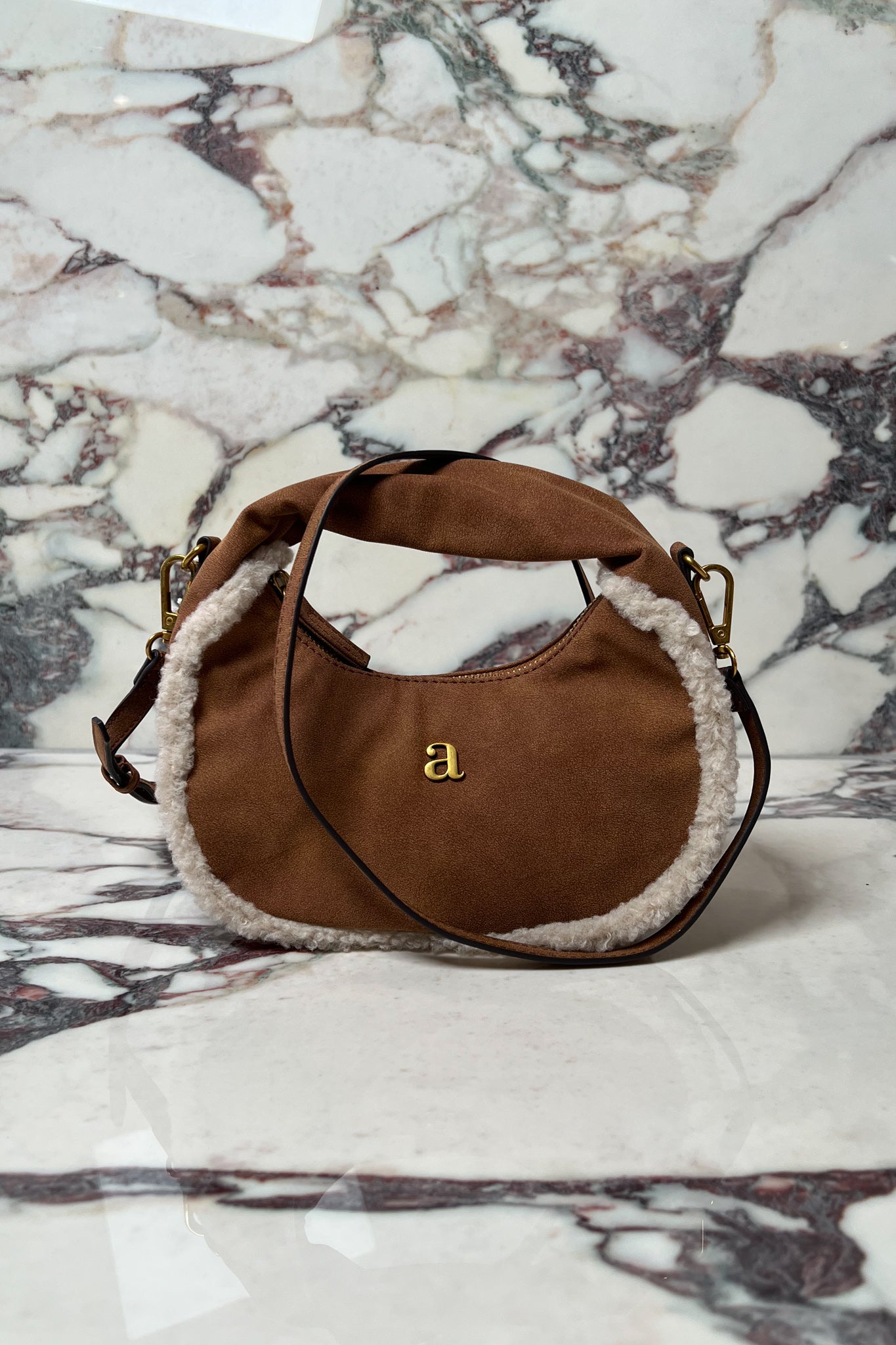 Noella Shearling Chestnut